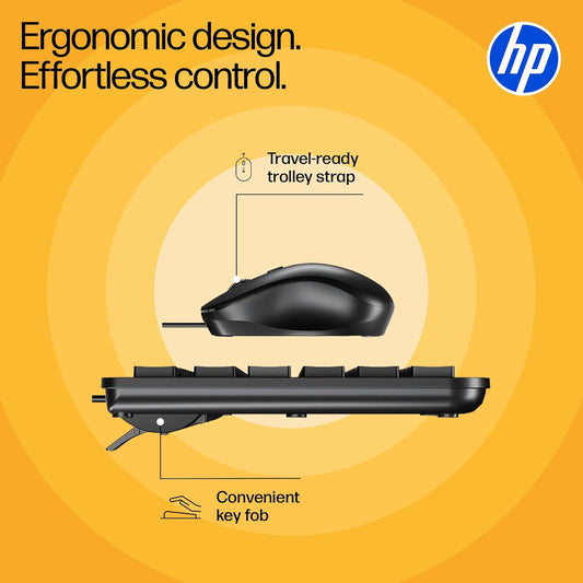 HP KM120 COMBO | PLUG-AND-PLAY | USB WIRED