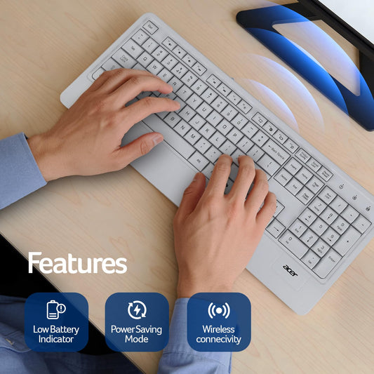 ACER PALMEASE COMBO | WIRELESS | ERGONOMIC DESIGN