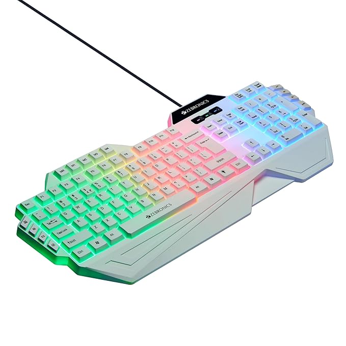 ZEBRONICS OPTIMUS | RGB GAMING BUNDLE | KEYBOARD + MOUSE