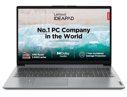 LENOVO IDEAPAD SLIM 1 | RYZEN 5 5500U | 512GB SSD | 1YR ADP FREE