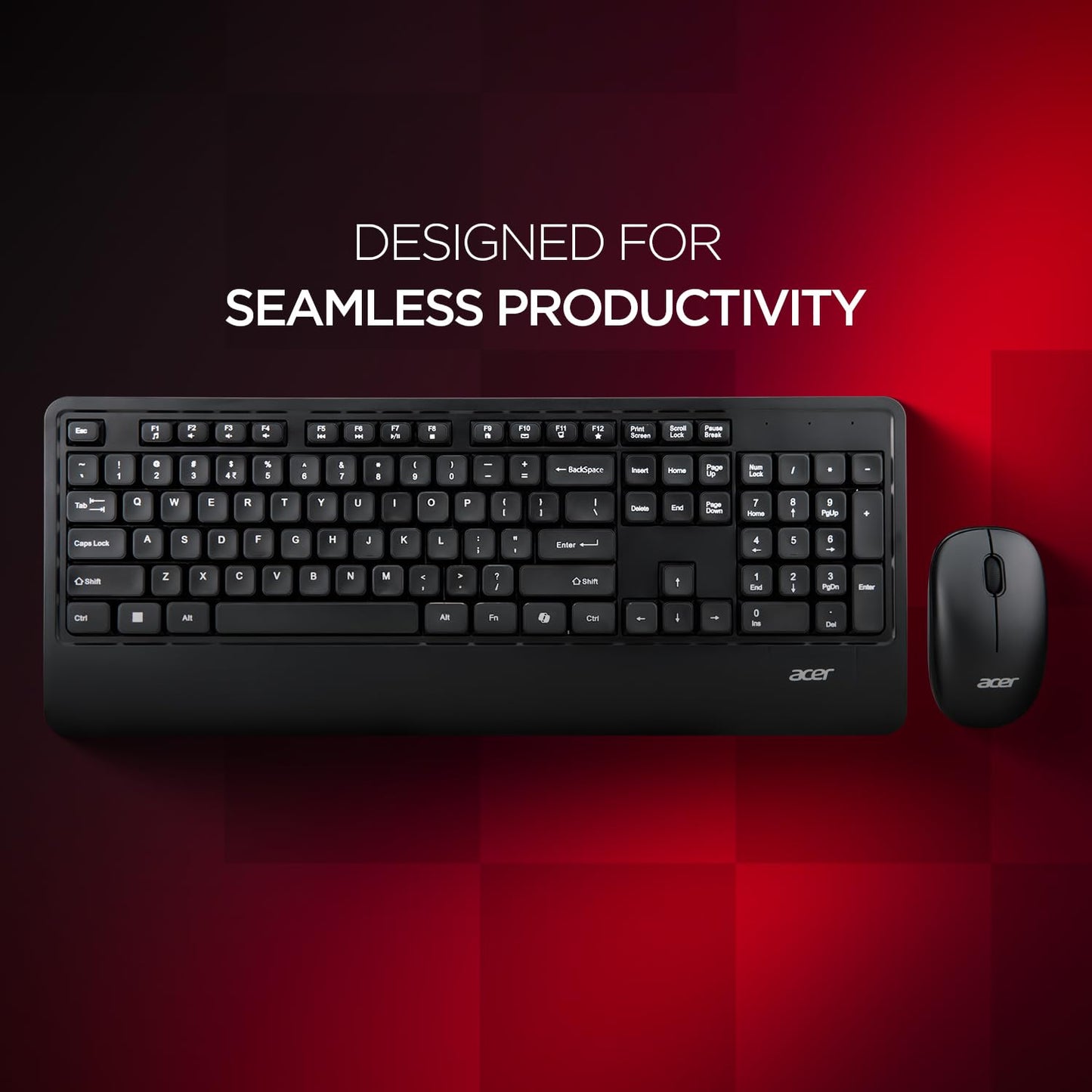 ACER PALMEASE COMBO | WIRELESS | ERGONOMIC DESIGN