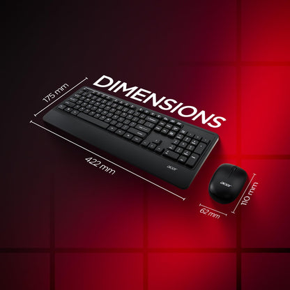 ACER PALMEASE COMBO | WIRELESS | ERGONOMIC DESIGN