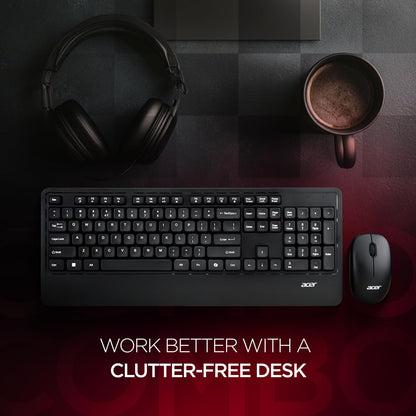 ACER PALMEASE COMBO | WIRELESS | ERGONOMIC DESIGN