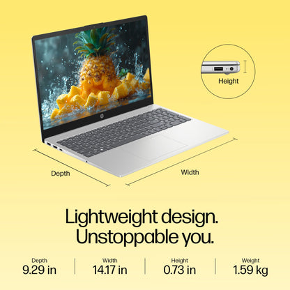 HP 15 | RYZEN 5 7520U | 16GB LPDDR5 | 512GB SSD | BACKLIT KB