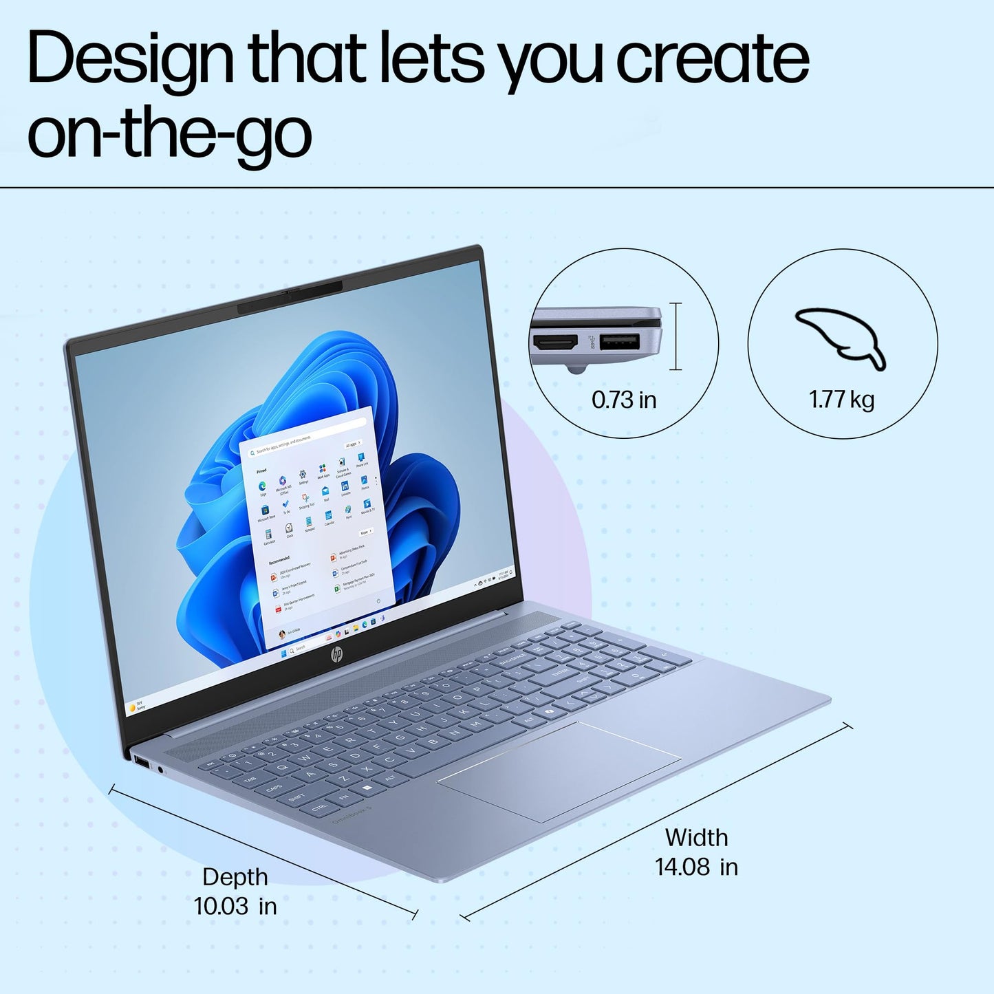 HP 15 | 13TH GEN CORE i5-1334U | 12GB RAM | 512GB SSD | OFFICE 2024