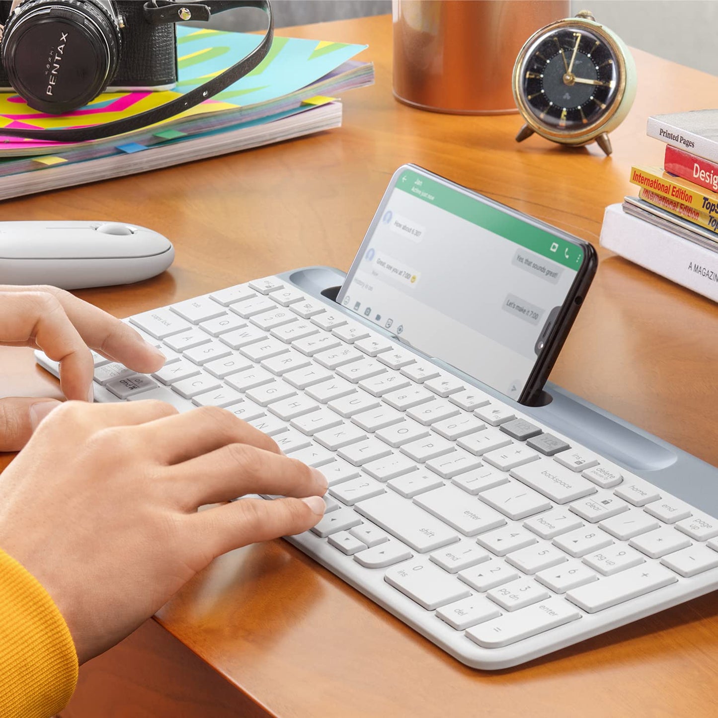 LOGITECH K580 SLIM | BLUETOOTH | 24M BATTERY