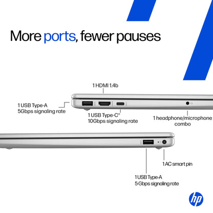 HP 15 | RYZEN 5 7520U | 16GB LPDDR5 | 512GB SSD | BACKLIT KB