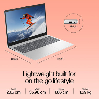 HP 15 | 13TH GEN CORE i5-1334U | 12GB RAM | 512GB SSD | OFFICE 2024