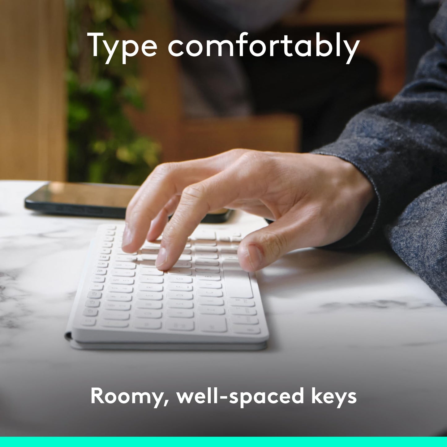 LOGITECH KEYS-TO-GO 2 | ULTRA-SLIM | BLUETOOTH