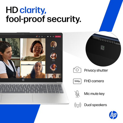 HP 15 | RYZEN 5 7520U | 16GB LPDDR5 | 512GB SSD | BACKLIT KB