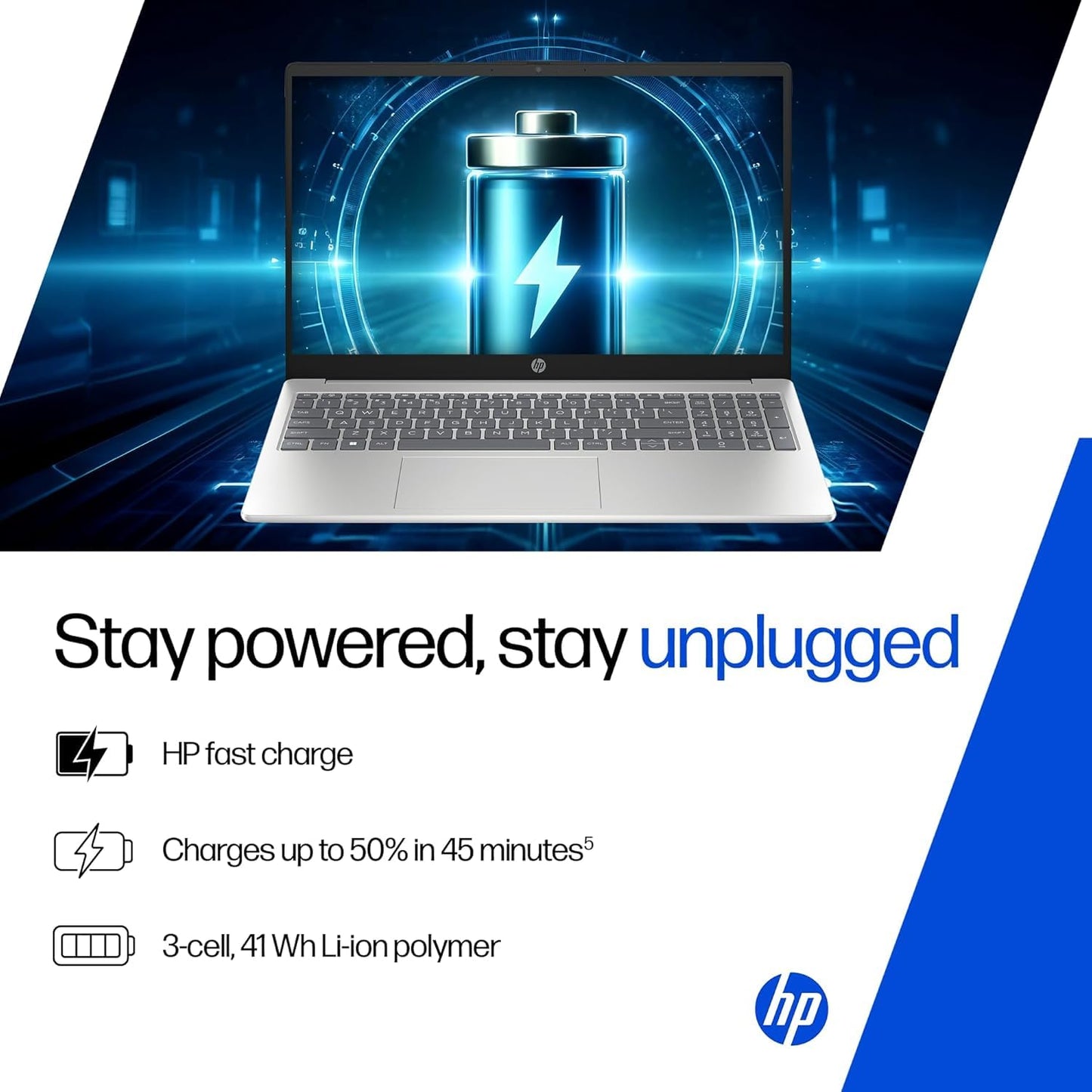 HP 15 | RYZEN 5 7520U | 16GB LPDDR5 | 512GB SSD | BACKLIT KB