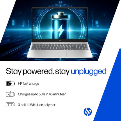 HP 15 | RYZEN 5 7520U | 16GB LPDDR5 | 512GB SSD | BACKLIT KB