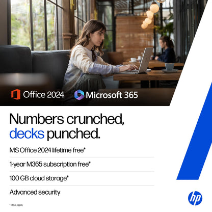 HP 15 | 13TH GEN CORE i5-1334U | 12GB RAM | 512GB SSD | OFFICE 2024