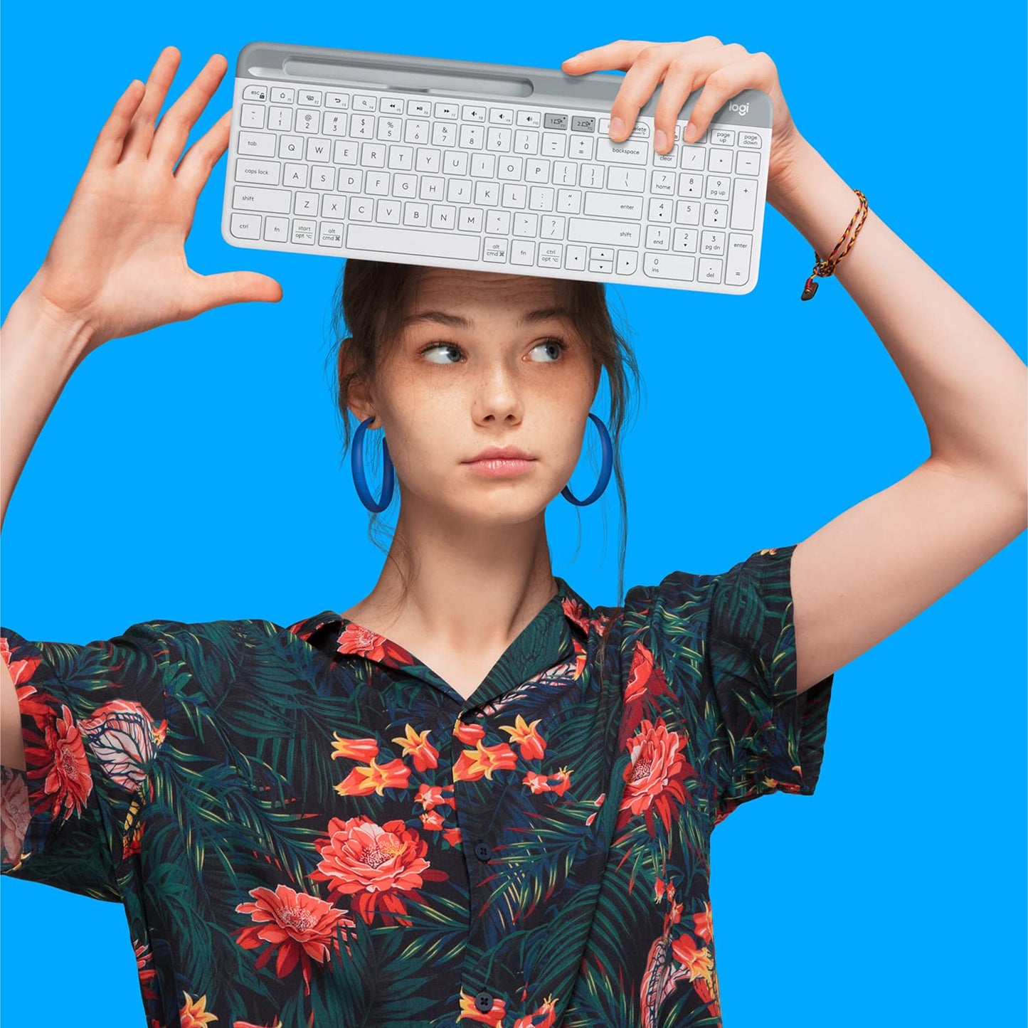 LOGITECH K580 SLIM | BLUETOOTH | 24M BATTERY