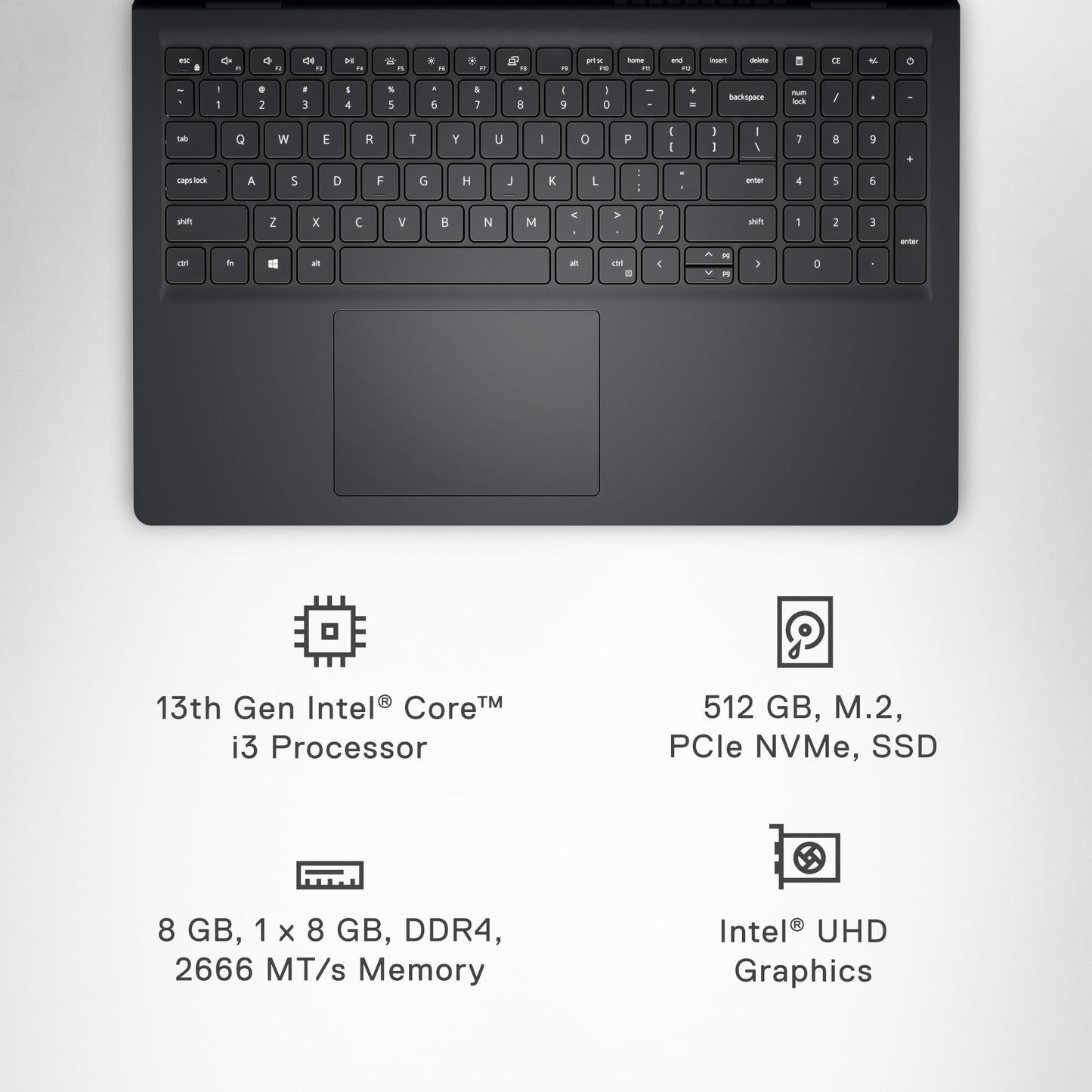 DELL INSPIRON 3530 | CORE I3-1305U | 512GB SSD