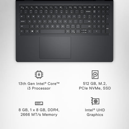DELL INSPIRON 3530 | CORE I3-1305U | 512GB SSD