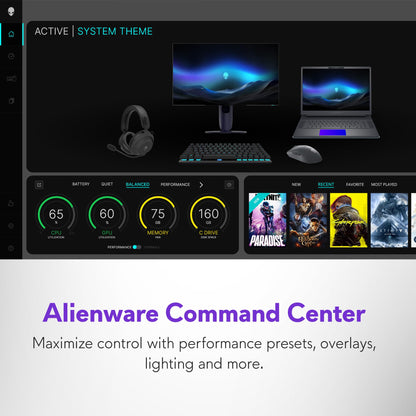ALIENWARE 16 AURORA | CORE 7-240H | RTX 5060 8GB GDDR7 | 1TB SSD