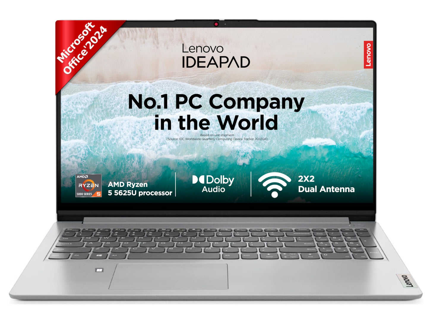 LENOVO IDEAPAD SLIM 1 | RYZEN 5 5500U | 512GB SSD | 1YR ADP FREE