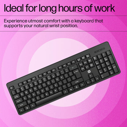 HP K160 WIRELESS | 12 FN KEYS | 3Y WARRANTY