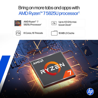 HP 15 | RYZEN 5 7520U | 16GB LPDDR5 | 512GB SSD | BACKLIT KB