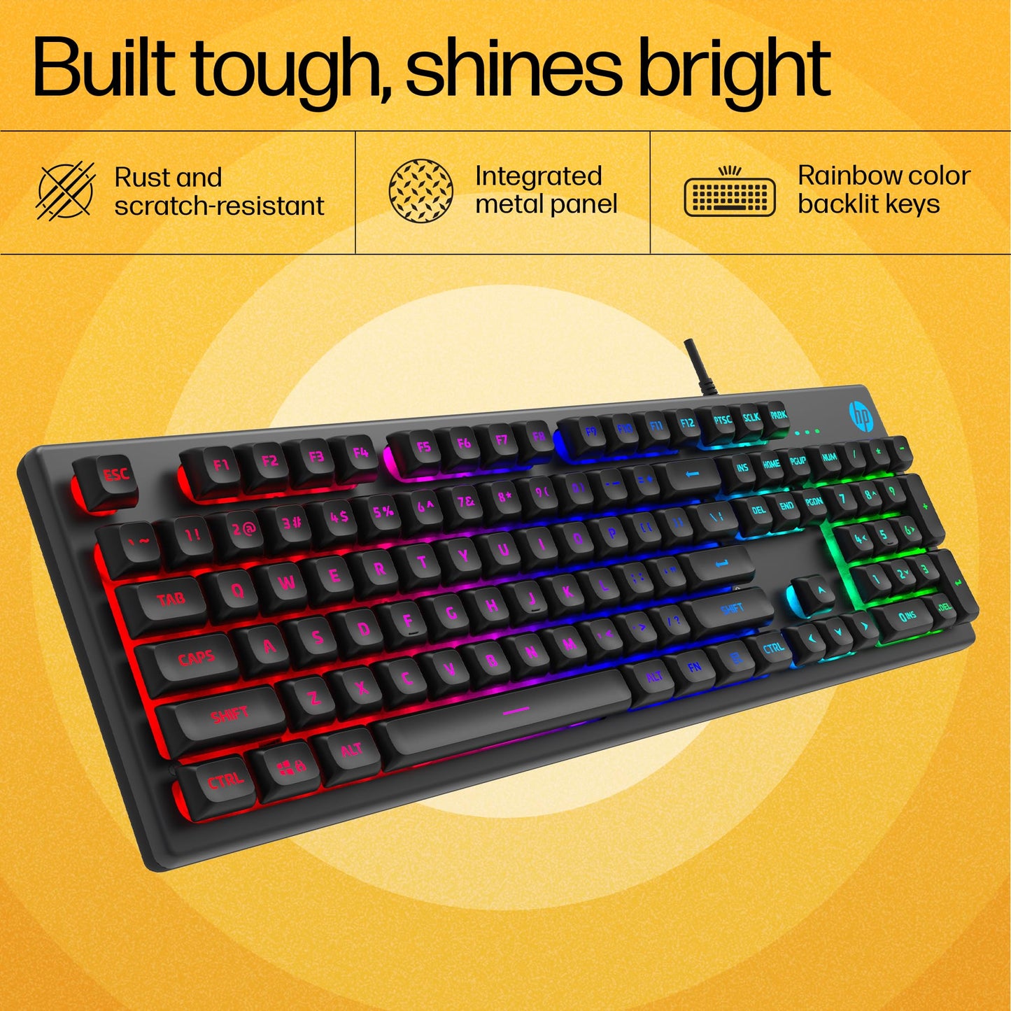 HP KM300F COMBO | BACKLIT GAMING | 6400 DPI