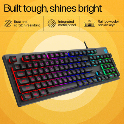 HP KM300F COMBO | BACKLIT GAMING | 6400 DPI
