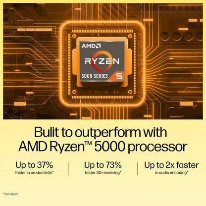 HP 15 | RYZEN 5 7520U | 16GB LPDDR5 | 512GB SSD | BACKLIT KB
